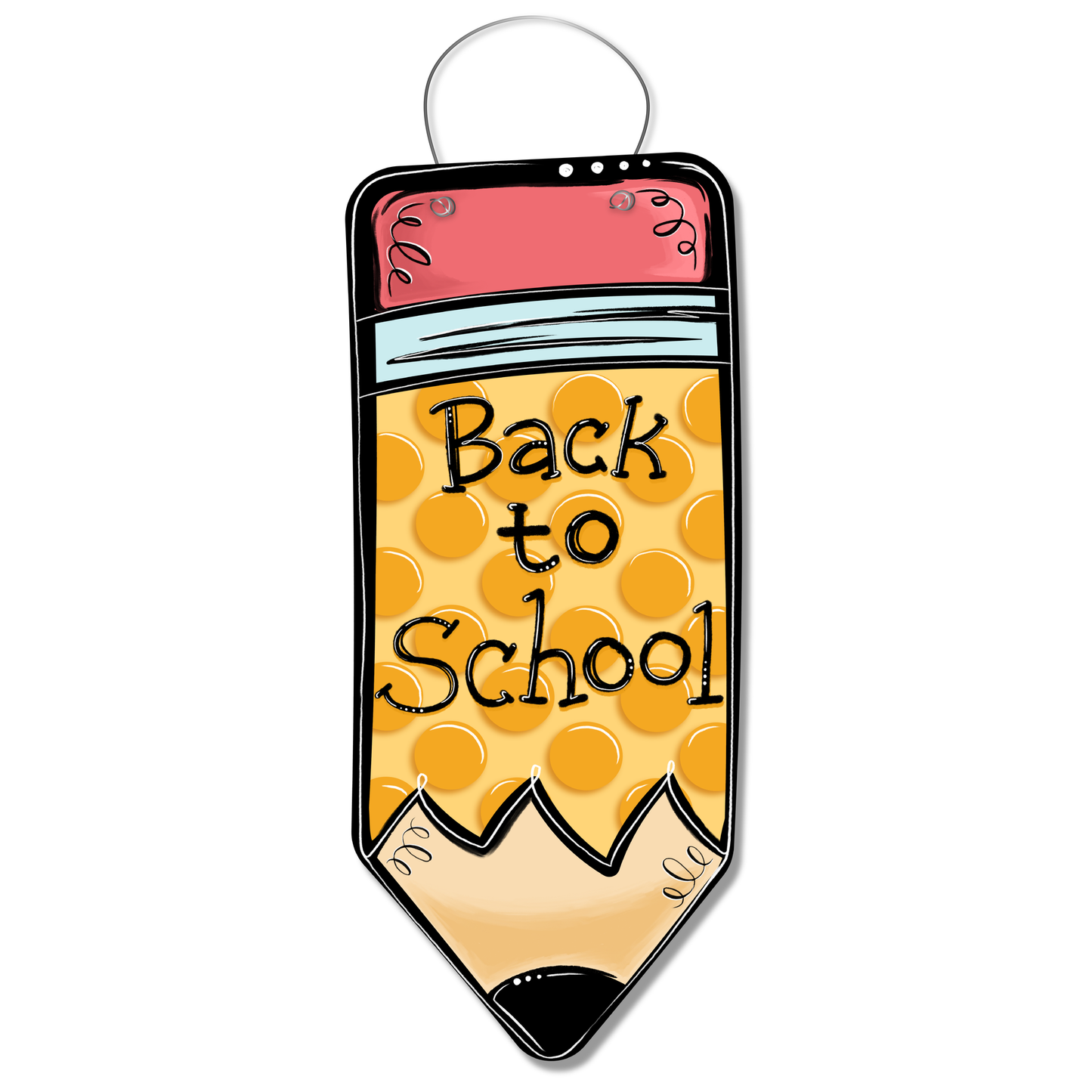 Back to School Door Hanger