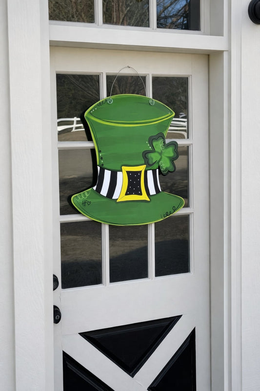 Cute St.Patrick's Day Hat Door Hanger