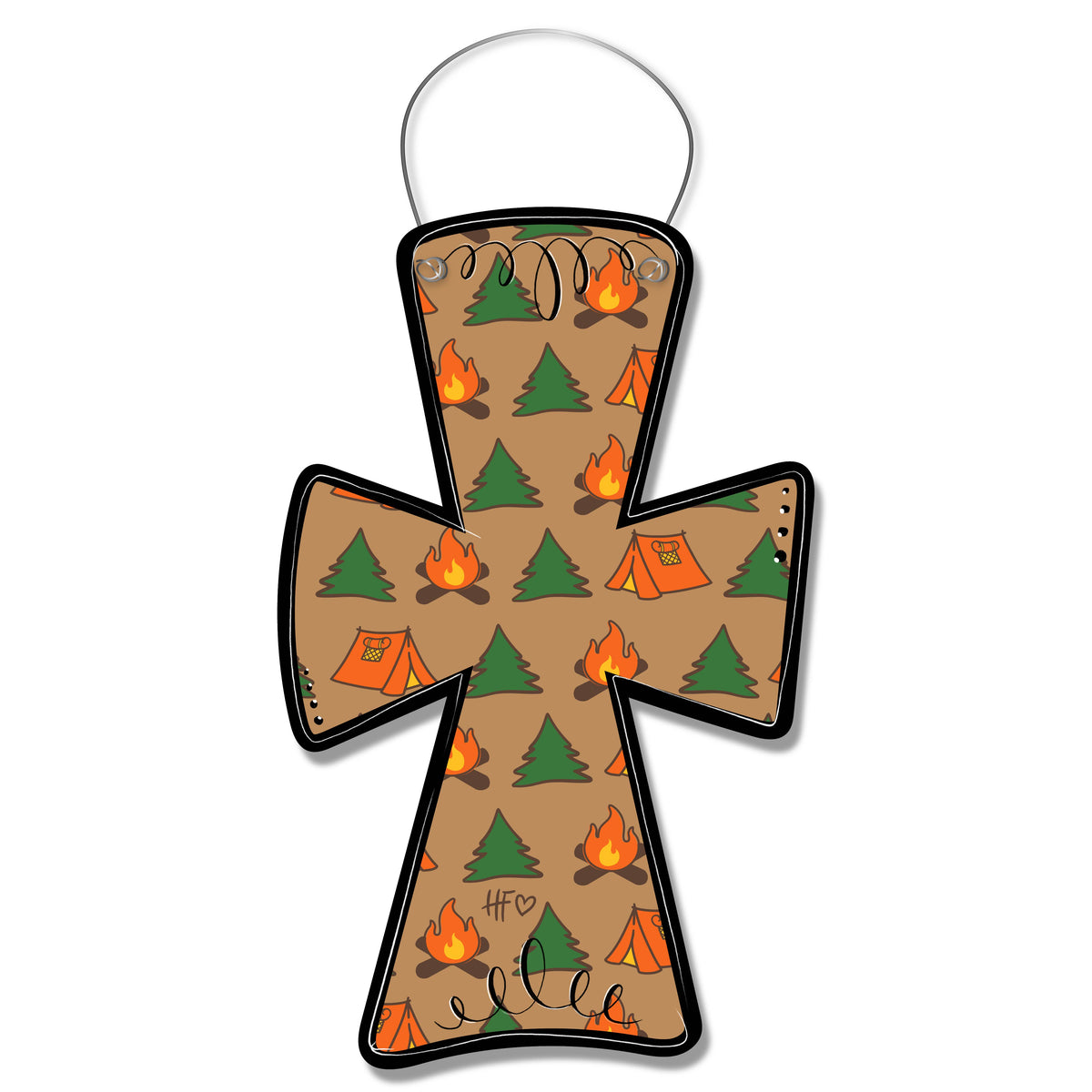 Camping Cross Door Hanger