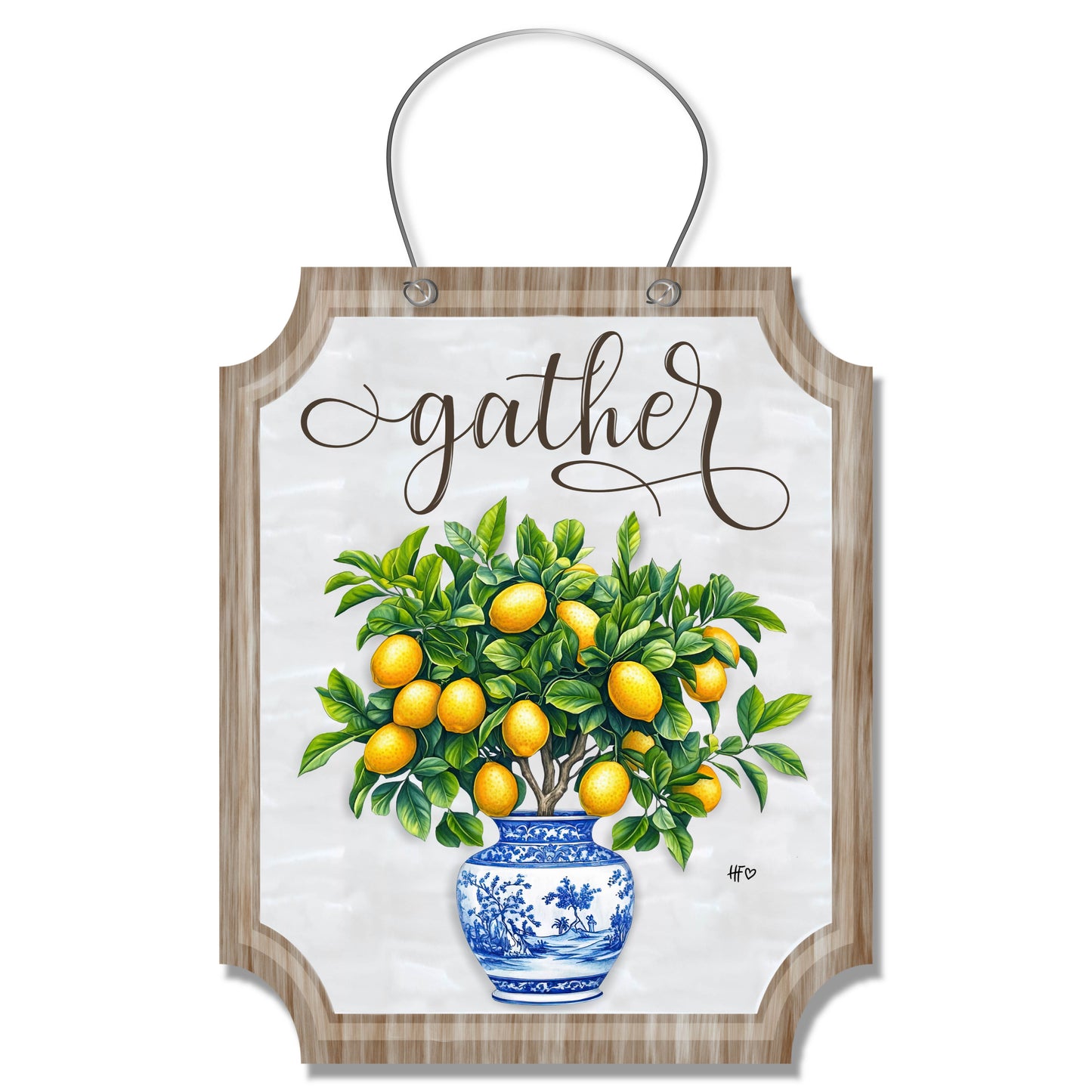 Citrus Charm Door Hanger