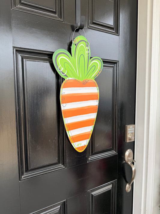 Cute Carrot Door Hanger