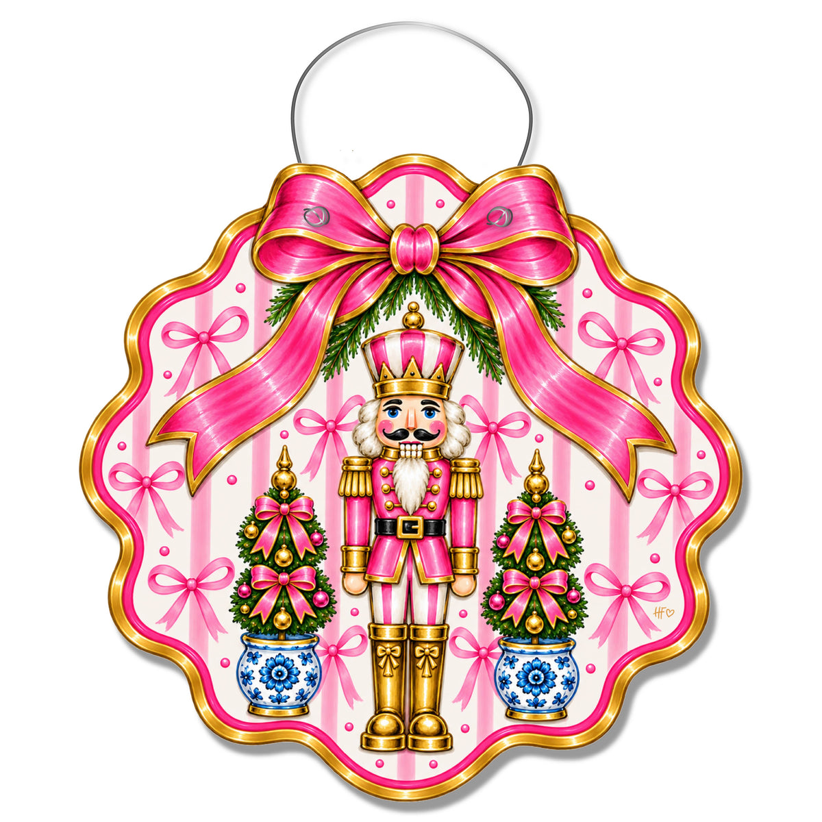 Bow-tiful Door Hanger