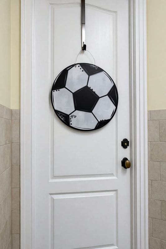Game On Soccer Ball Door Hanger
