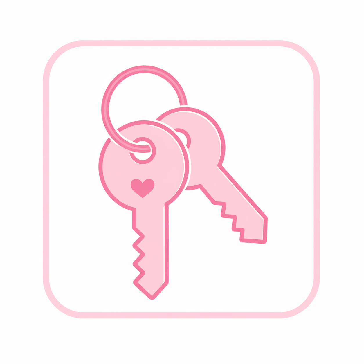 Matching Keychain