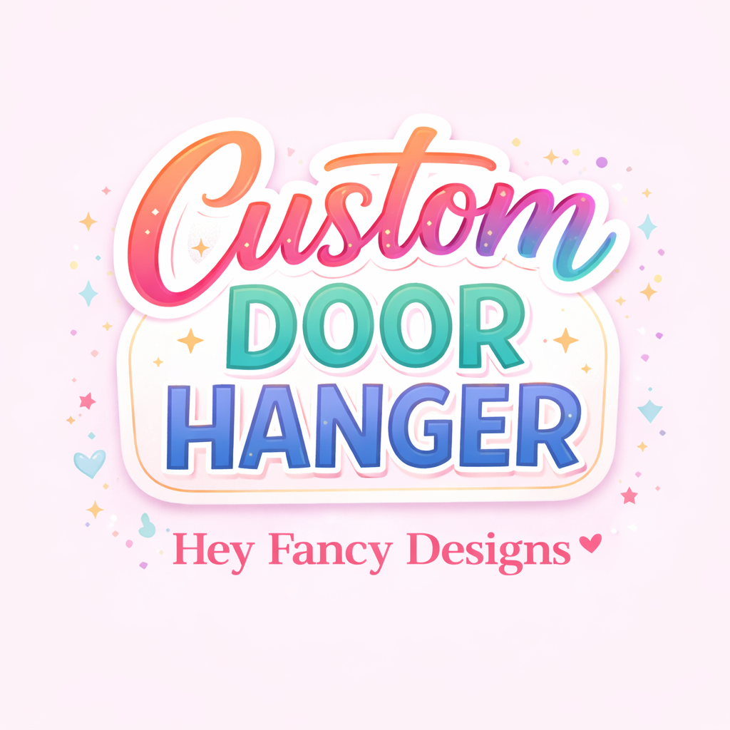 Custom Door Hanger