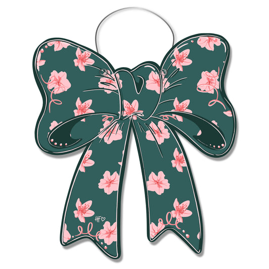 Azalea Bow Door Hanger