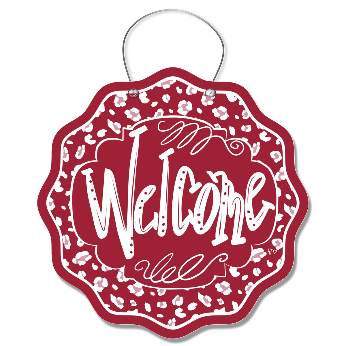 Arkansas Leopard Welcome Door Hanger (Copy)