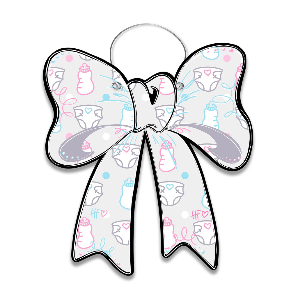 Baby Shower Bow Door Hanger