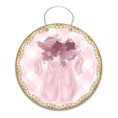 Ballet Shoes Door Hanger
