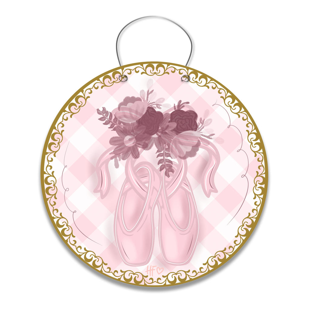 Ballet Shoes Door Hanger