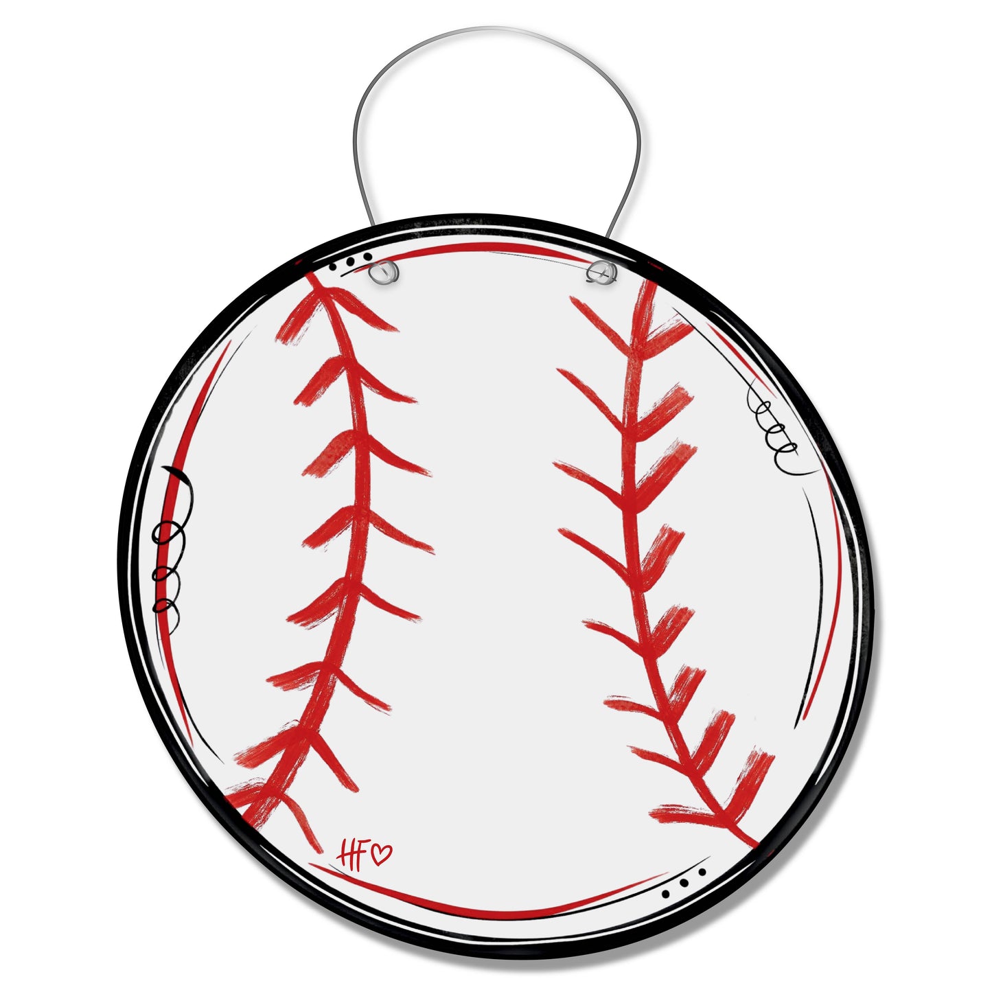 Baseball Door Hanger