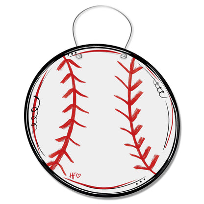 Baseball Door Hanger
