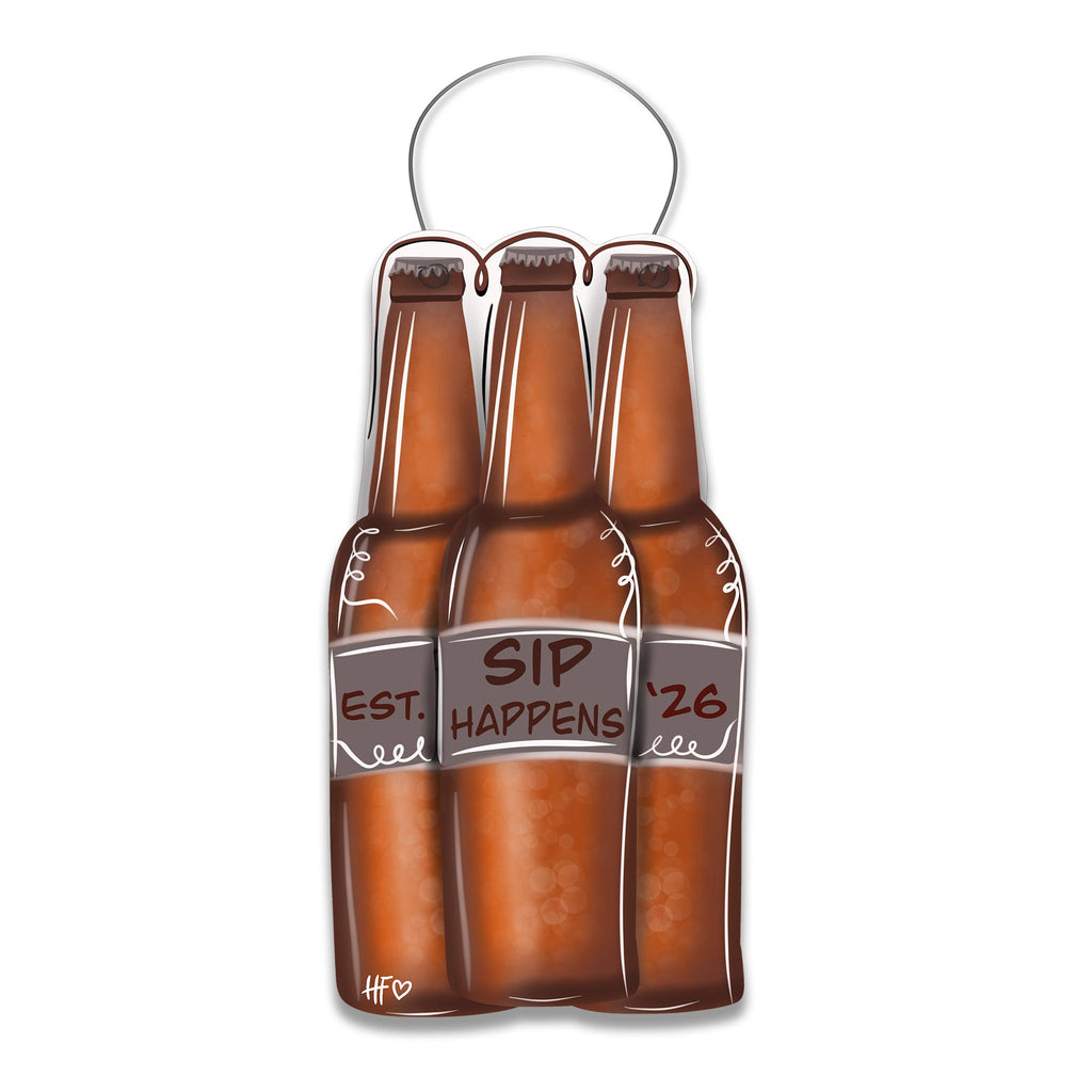 Sip Happens Beer Door Hanger
