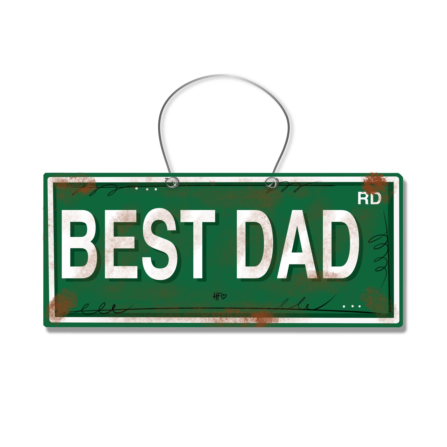 Best Dad Rd. Door hanger