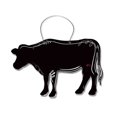 Black Cow Door Hanger