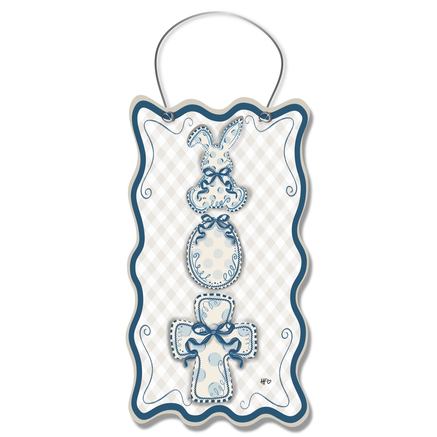 Bluebell Easter Collection Door Hanger