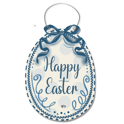 Bluebell Easter Egg Door Hanger