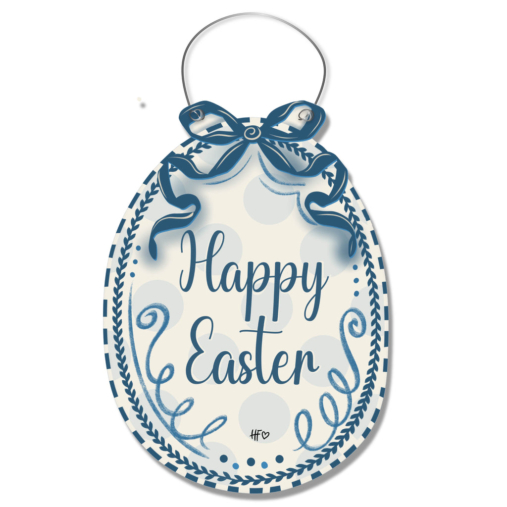 Bluebell Easter Egg Door Hanger