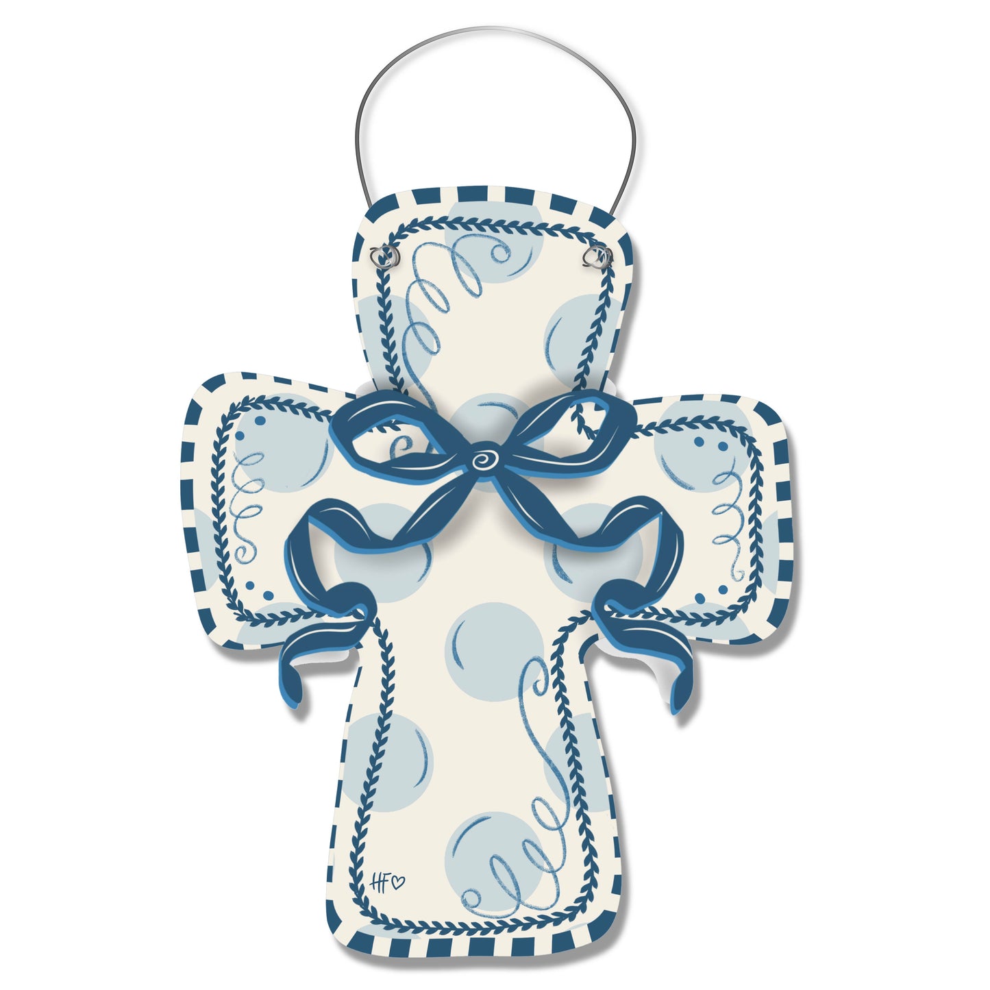 Bluebell Cross Door Hanger
