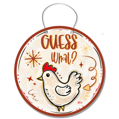 Chicken Butt Door Hanger