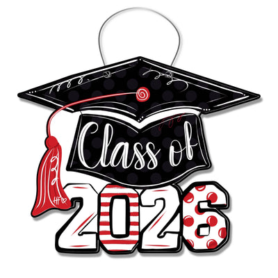 Class of 2026 (Red) Door Hanger