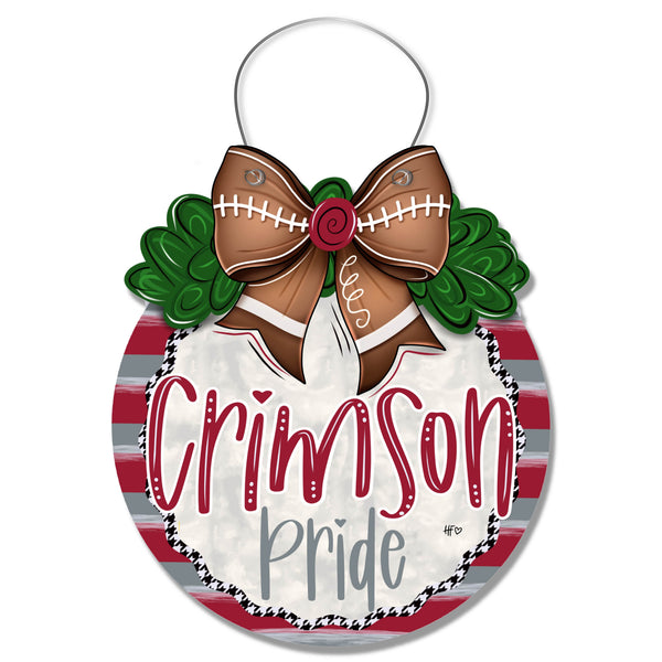 Crimson Pride Door Hanger