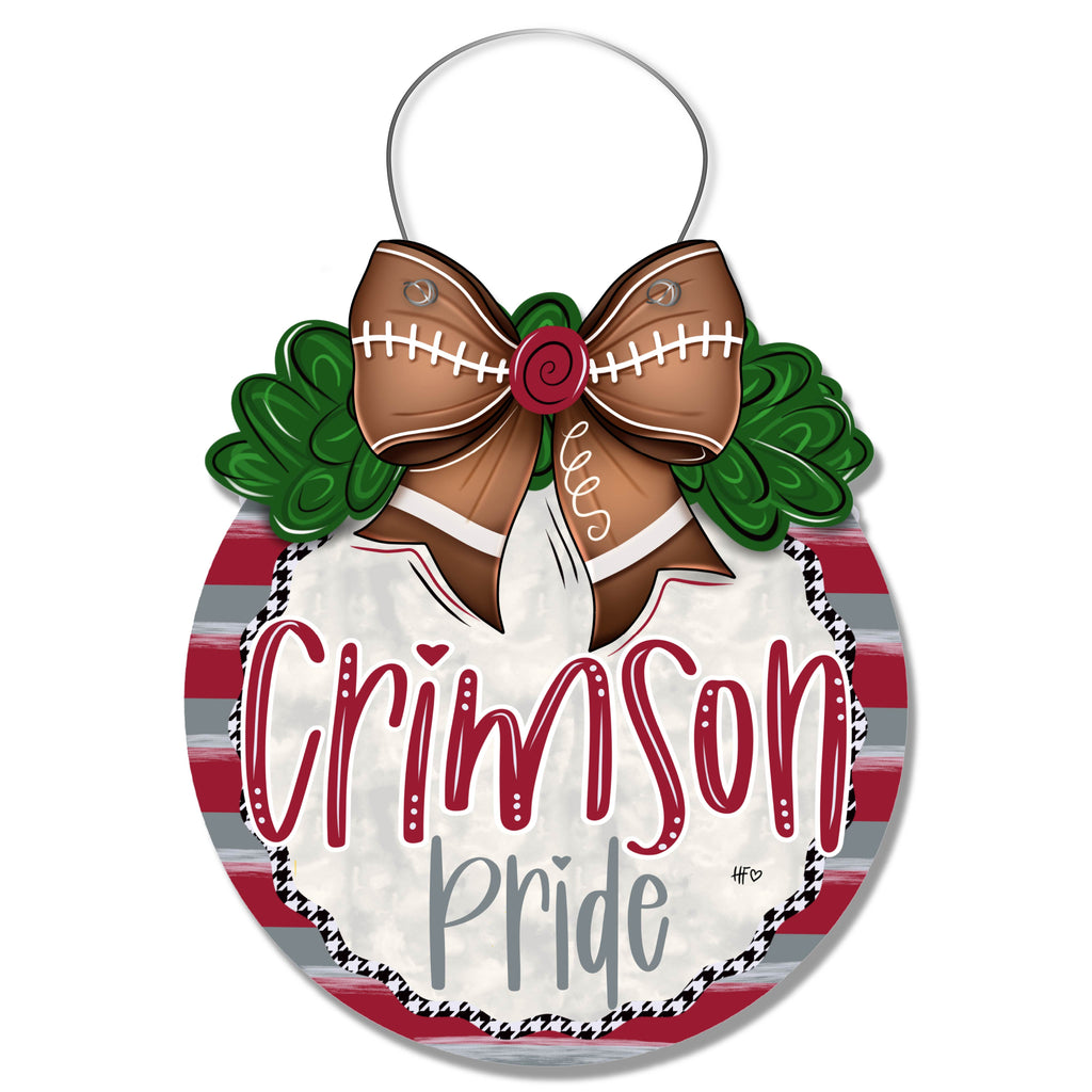 Crimson Pride Door Hanger