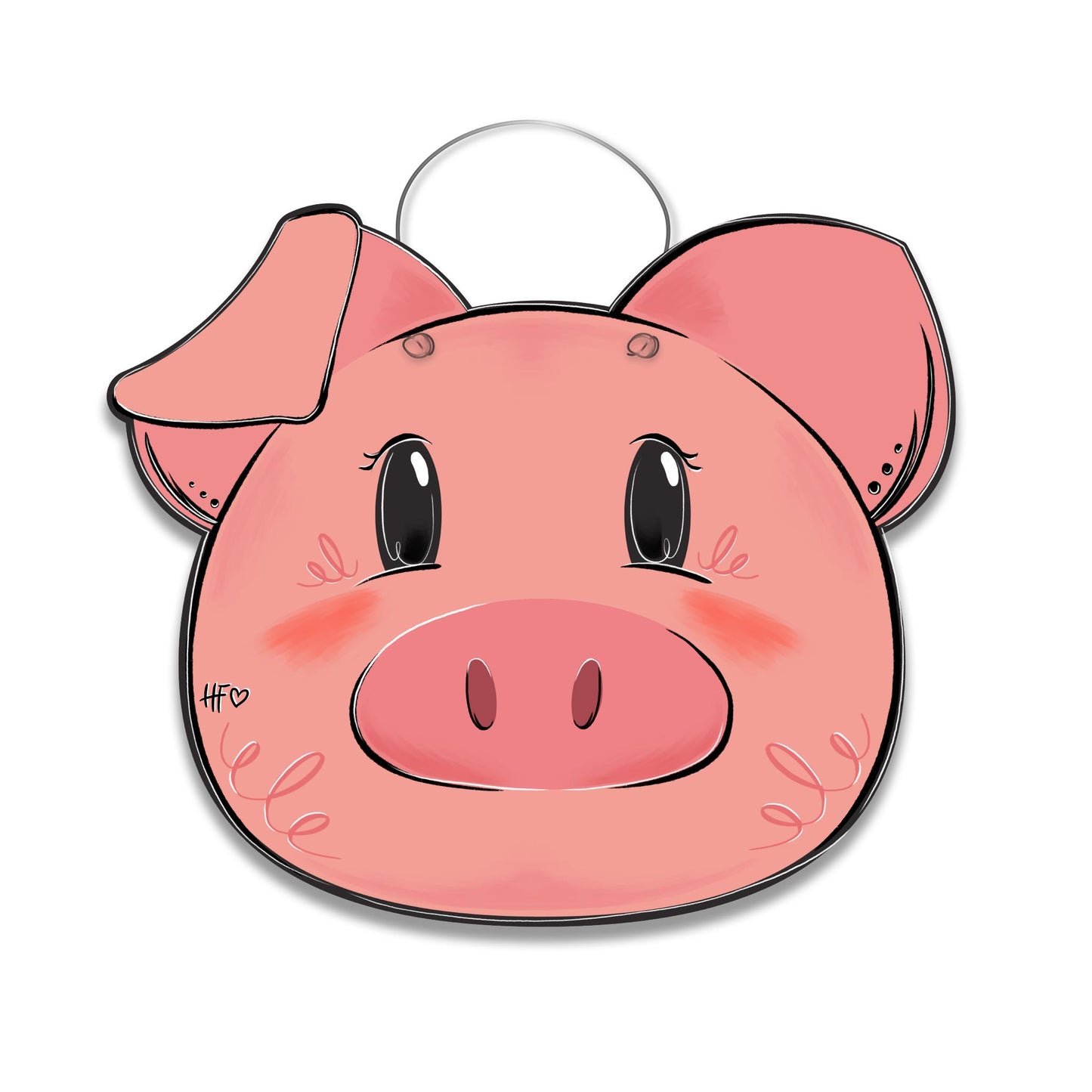 Cute Pig Face Door Hanger