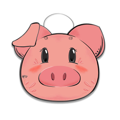 Cute Pig Face Door Hanger