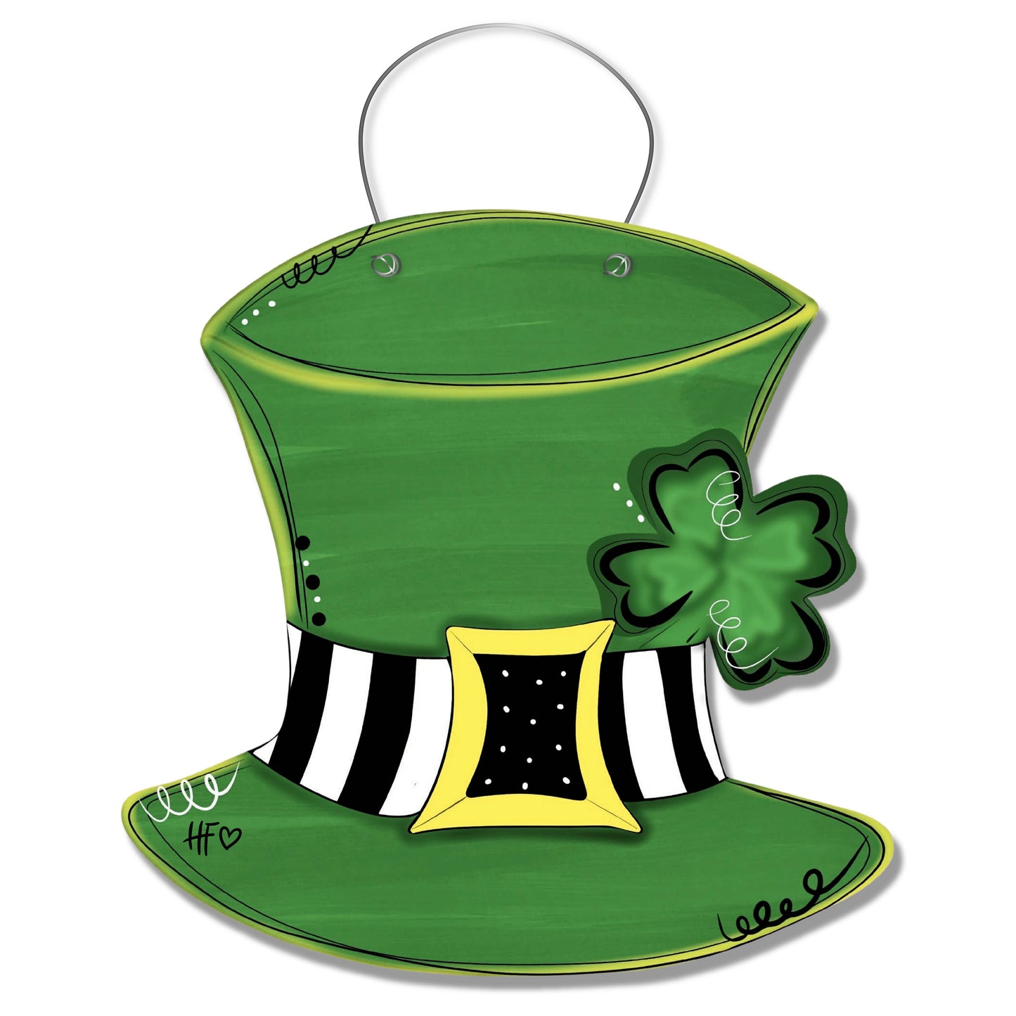 Cute St.Patrick's Day Hat Door Hanger