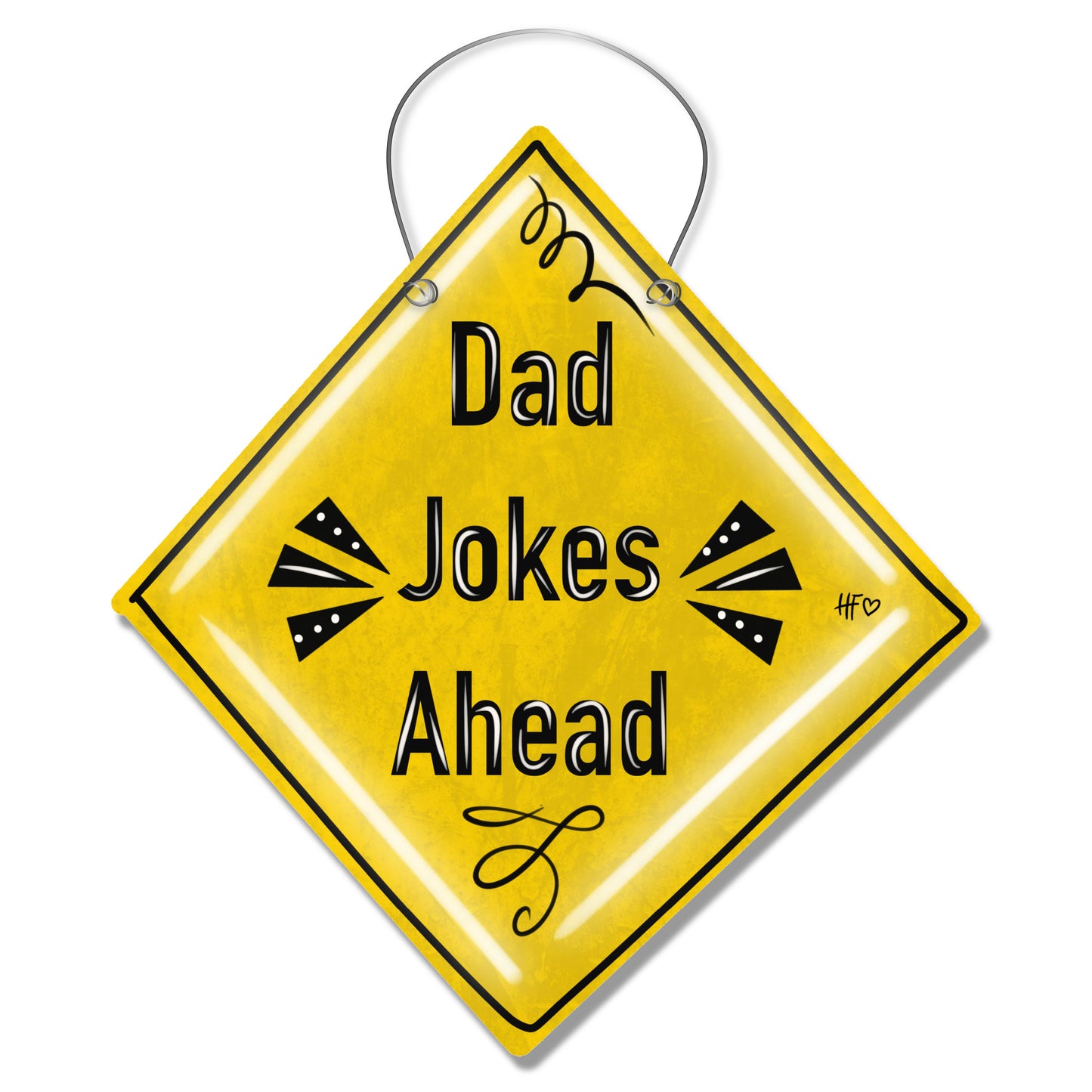 Dad Jokes Ahead Door Hanger