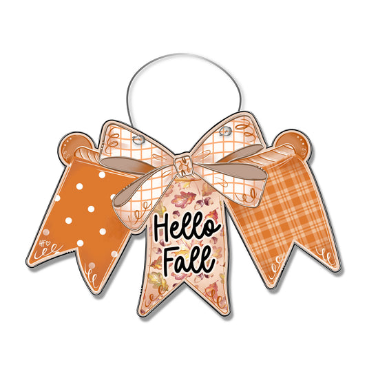 Fall Bunting Door Hanger