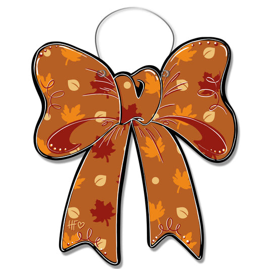 Fall Bow Door Hanger