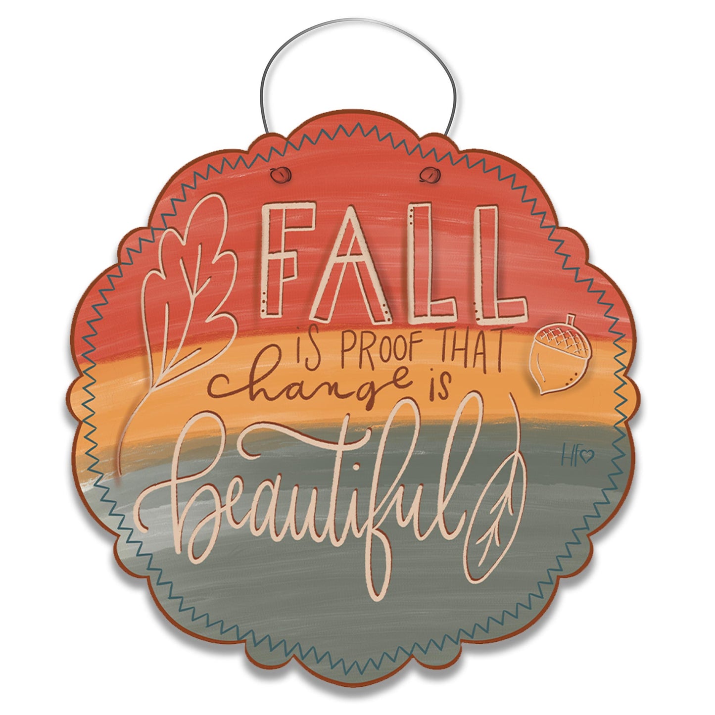 Fall Medallion Door Hanger