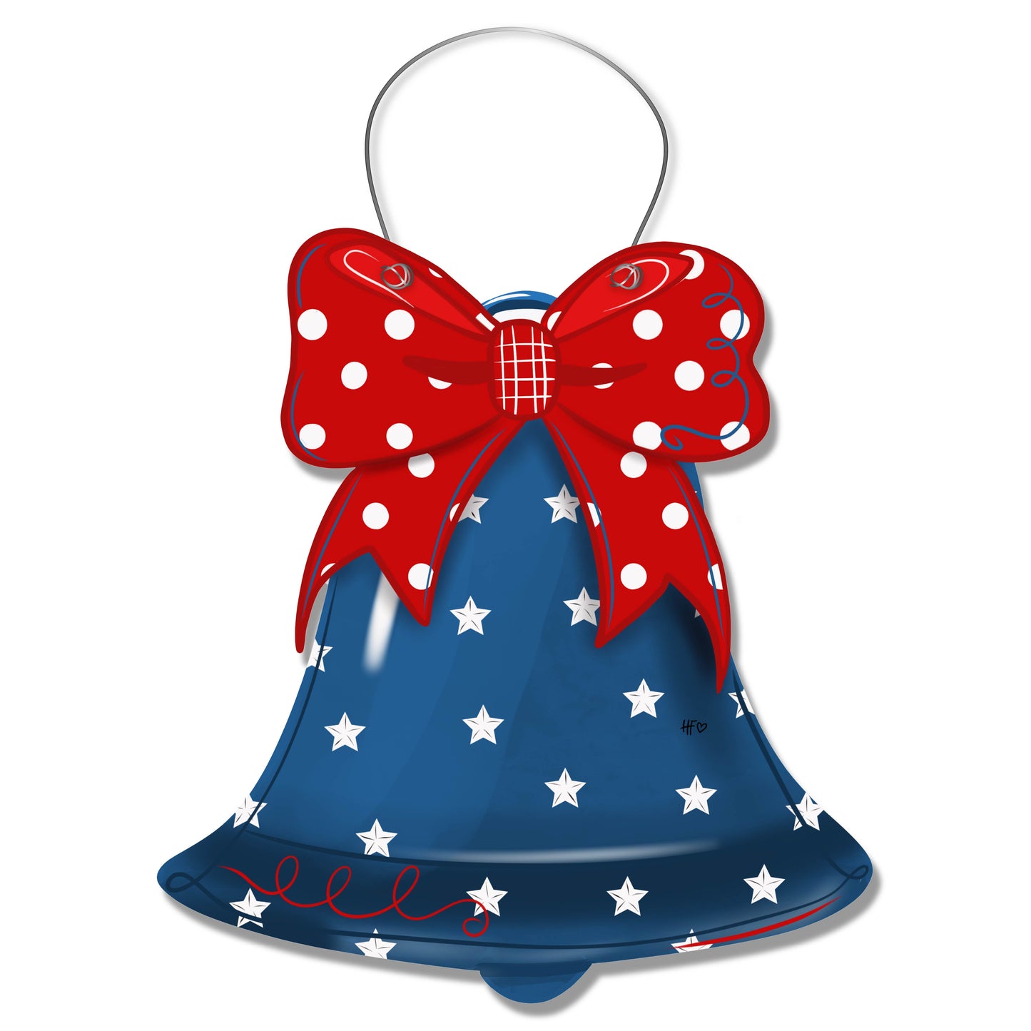 Freedom Rings Door Hanger