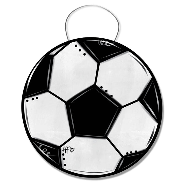 Game On Soccer Ball Door Hanger
