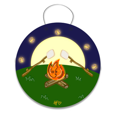Get Toasty Camping Door Hanger