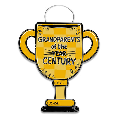 Grandparents of the Century Door Hanger