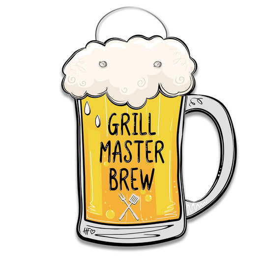 Grill Master Brew Door Hanger