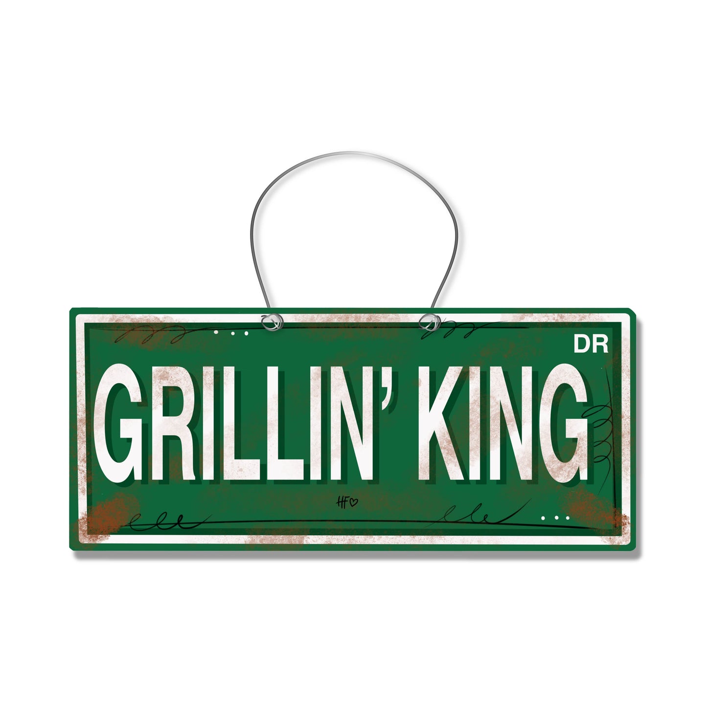 Grillin' King Door Hanger