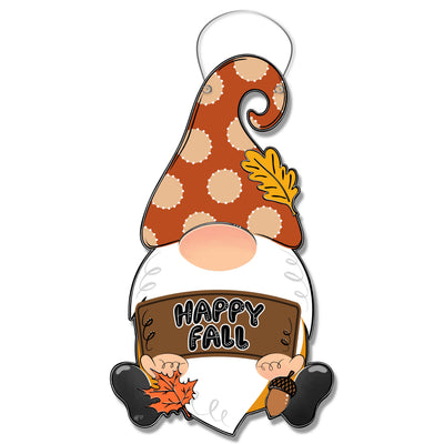 Happy Fall Gnome Door Hanger