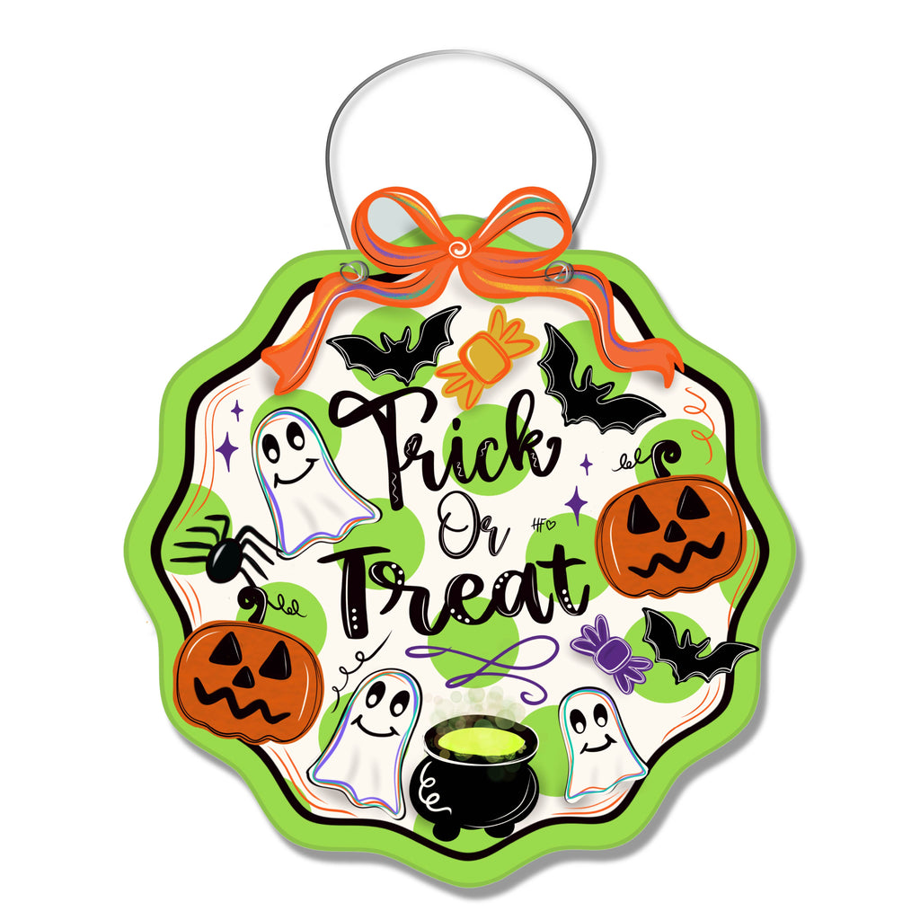 Halloween Friends Door Hanger