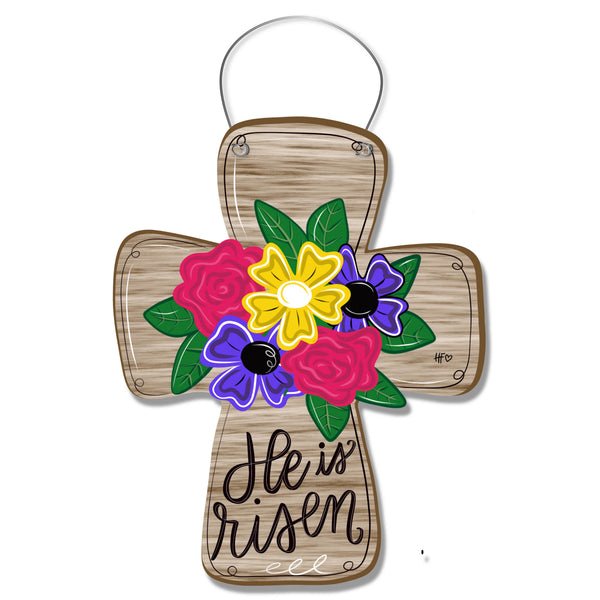 He Is Risen Door Hanger