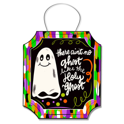 Holy Halloween Ghost Door Hanger