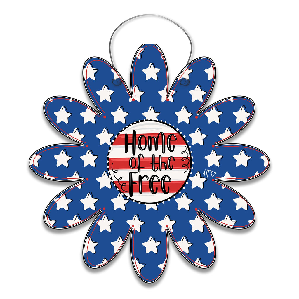Home of the Free USA Door Hanger