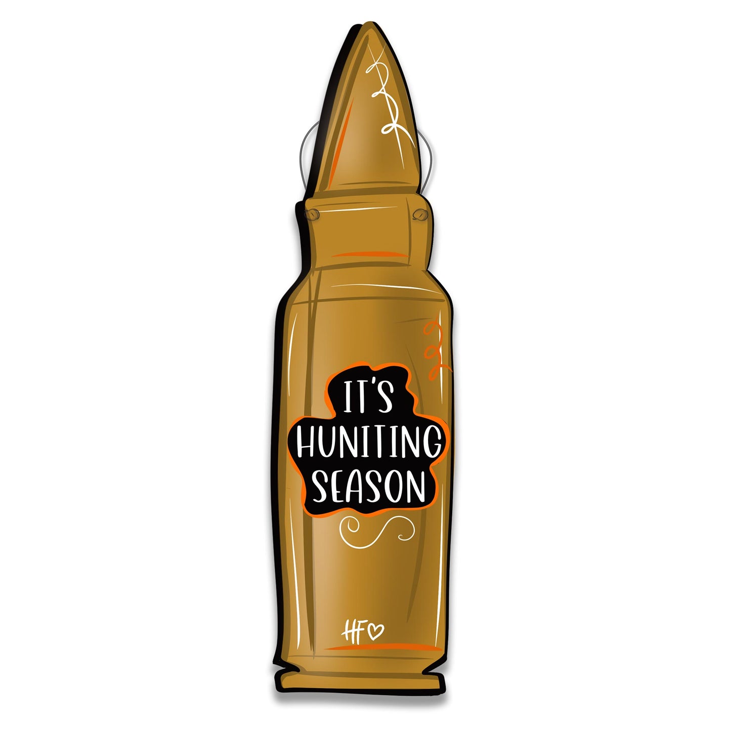 Hunting Ammo (Rifle Round) Door Hanger