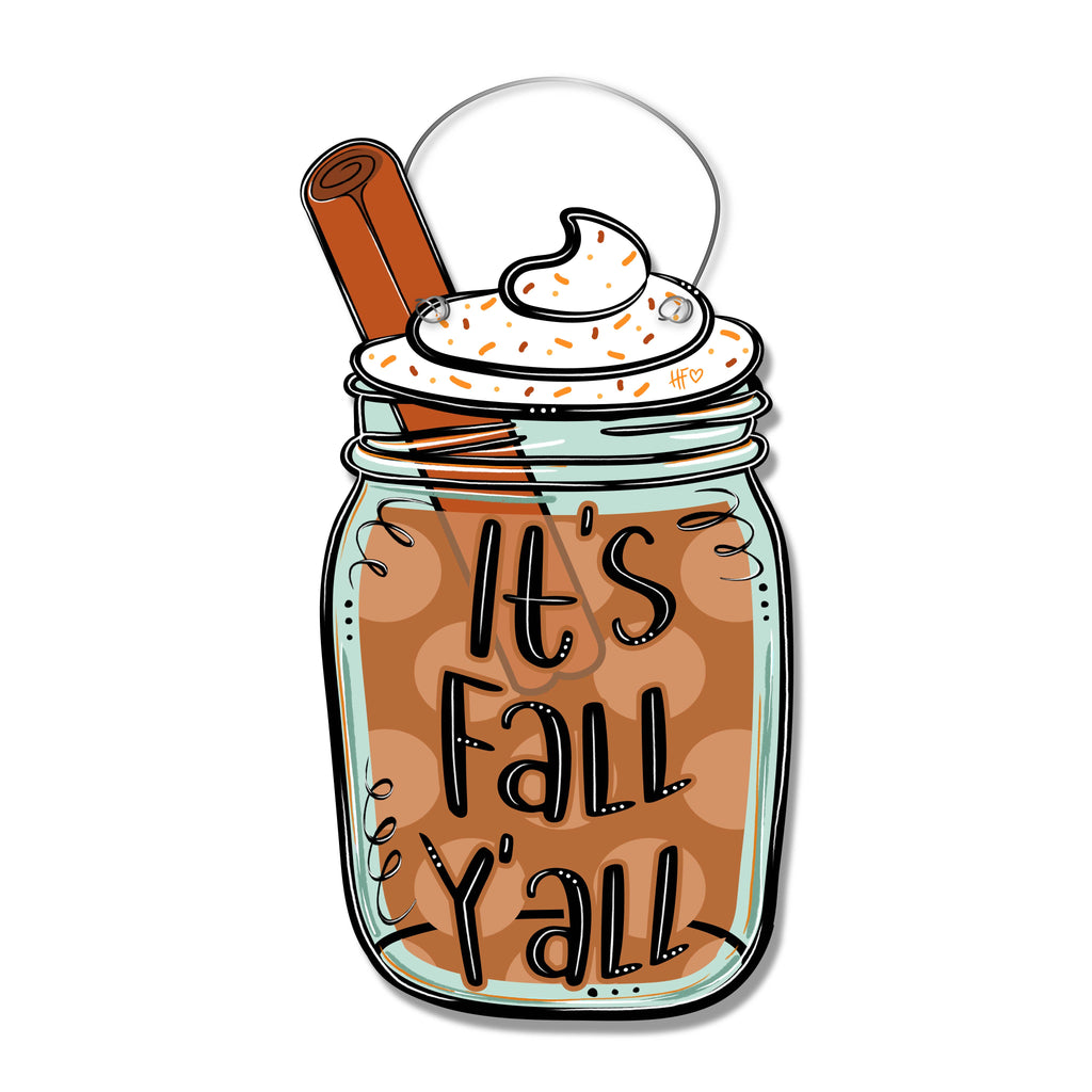 It's Fall Y'all Door Hanger
