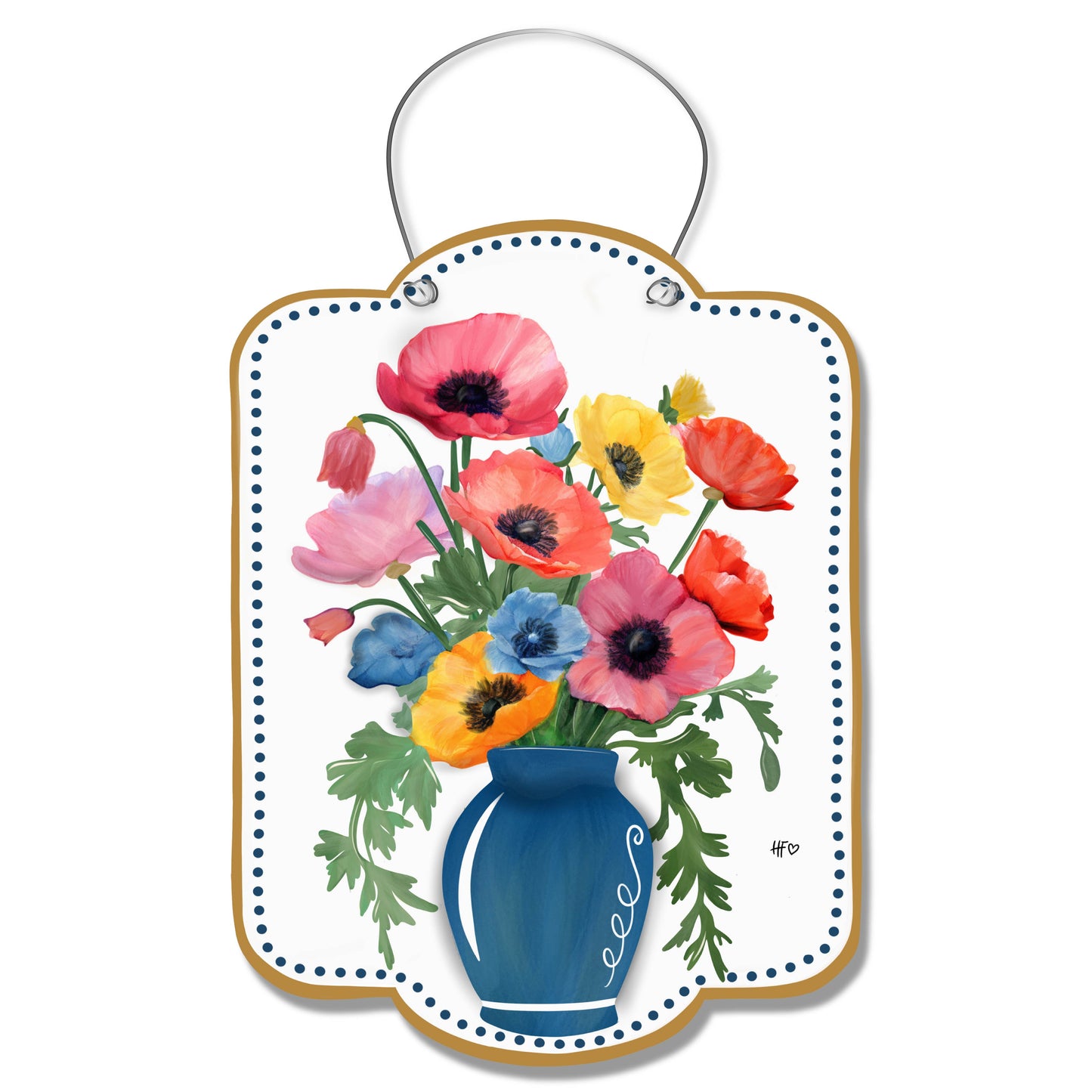 In a Full Bloom Door Hanger