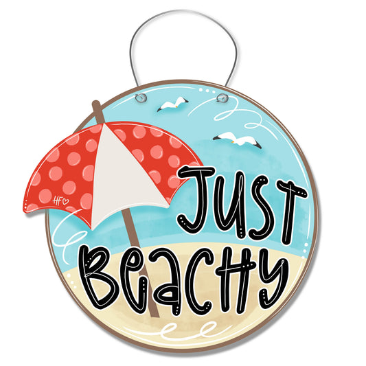 Just Beachy Umbrella Door Hanger