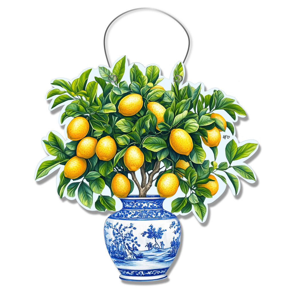 Lemon Luxe Door Hanger